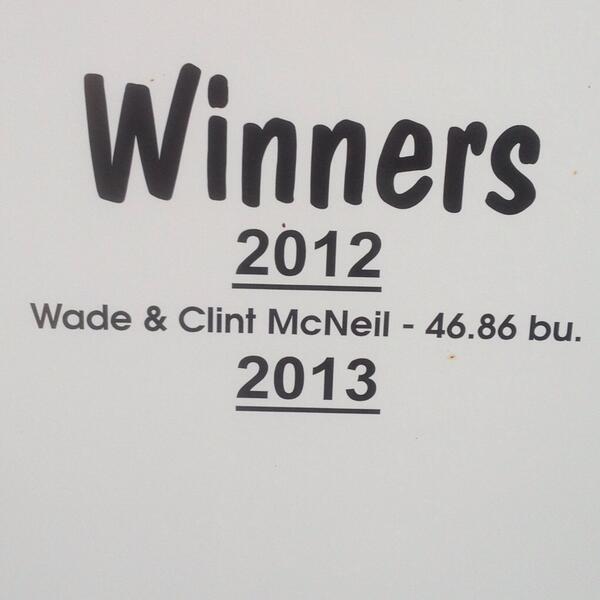 jcarps11's tweet image. @wademcneil your famous #repeatwin #gotitinyou #canola