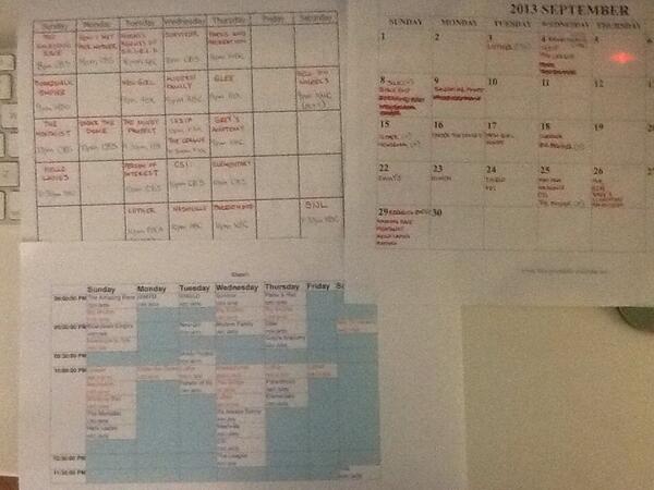 CaitLikeCot's tweet image. Get on my level, TV watchers. #fallschedule