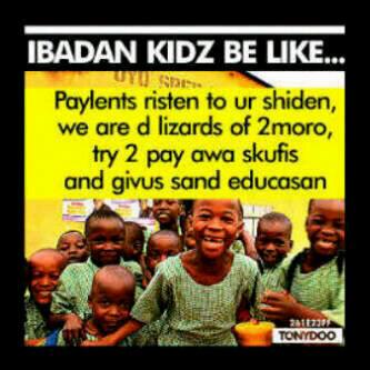 idlink4ever's tweet photo. Dividend of strike to our children, fg please save the future of our child http://t.co/CqZnMlk4Jp