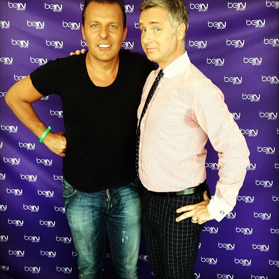 JeanRoch's tweet photo. #darrentulett #beinsport #tvshow #today #paris #lunchtime #sport #football #passion #englishtouch #godsavethequeen http://t.co/iTArsUcQew