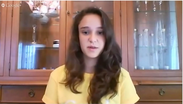 Google Bilim Fuarı'nın Halk Oylaması Birincisi Elif Bilgin oldu. 
googlesciencefair.com/en/2013/