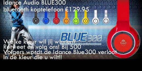 Bij 500 volgers wordt de Idance audio BLUE 300 gratis verloot. #actie #gratis #win
elektronicatekoop.nl/twitter-actie