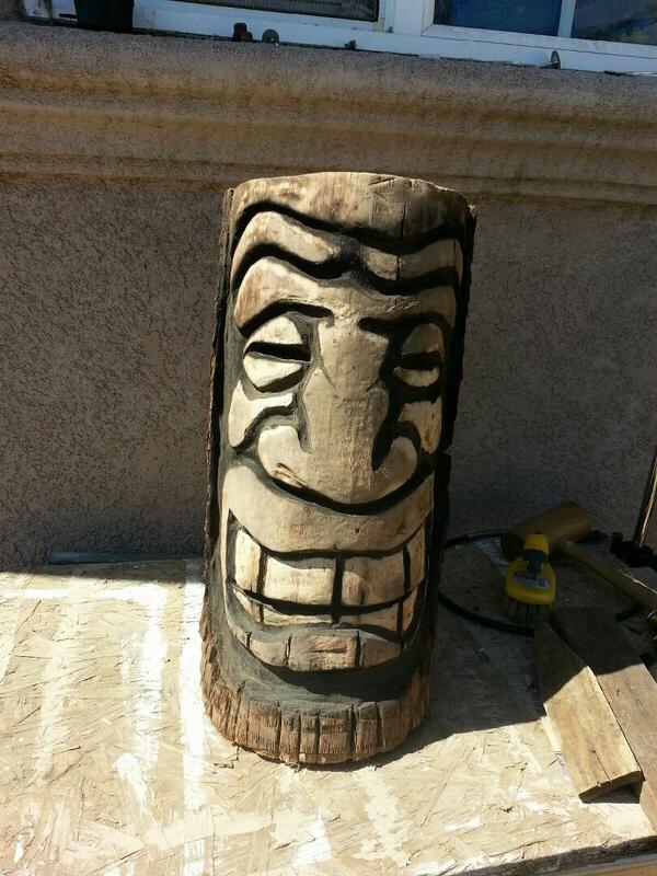 Check out Kane the Tiki God! #tikilove #tikiboss #Kane #tiki