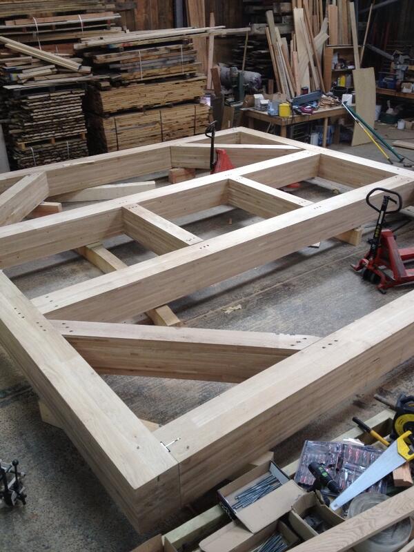 InwoodDevelop's tweet image. Miniature laminated oak tree house base in-wood