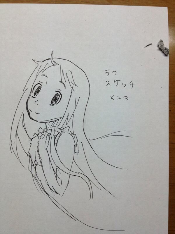 忙しいので一発10分ラフスケッチ。 