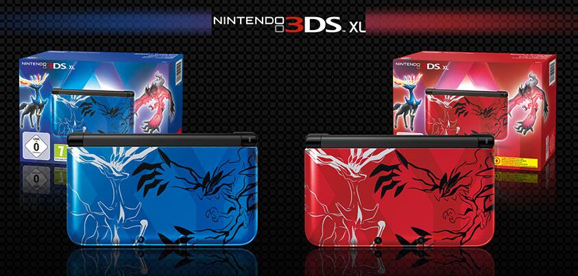 nintendo 3ds xl red vs blue