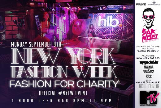 Join us for Fashion Show For Charity –Sponsored by MTV At Highline Ballroom 9/9 at 8PM - …itemodelsandeventsnyfw.eventbrite.com