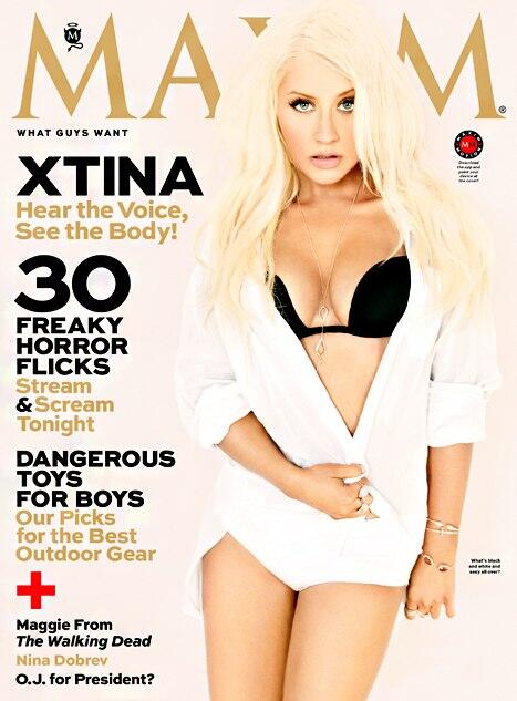 Xtina - Maxim Entertainment Tonight BTUXOasCQAIcZQh