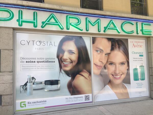 CYTOSIAL's tweet image. CYTOSIAL Paris is launching a communication campaign in the biggest French Phamacies !