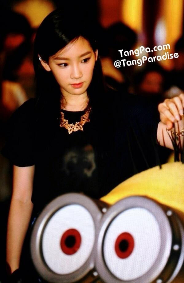 [PIC][04-09-2013]TaeYeon và SeoHyun xuất hiện tại buổi ra mắt bộ phim hoạt hình "Despicable Me 2" với tư cách là diễn viên lồng tiếng BTUhMuuCQAADqdk