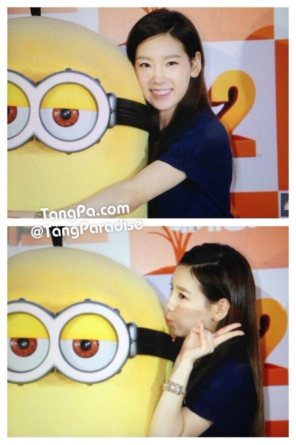 [PIC][04-09-2013]TaeYeon và SeoHyun xuất hiện tại buổi ra mắt bộ phim hoạt hình "Despicable Me 2" với tư cách là diễn viên lồng tiếng BTUhRM7CQAI9MBZ