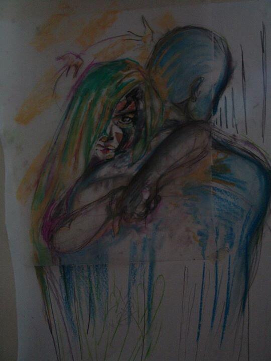 morstencilart's tweet photo. Child in the arms of phantom, next stencil, crowned by sparrows http://t.co/W29rHZQYyx
