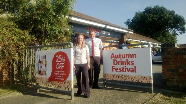If you think you haven't got a space for a car park banner - Innovate ! Well done Ashleigh and Will <a href="/MatthewSpeight1/">Matthew Speight</a>