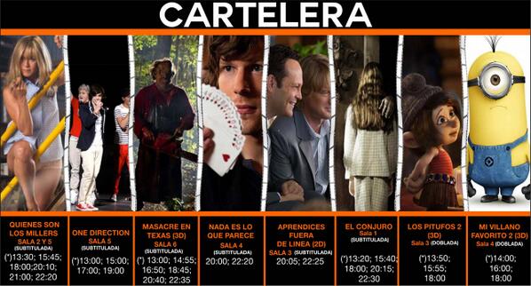 hiperseiscines's tweet photo. Planes para hoy? Aprovechá que es miércoles y podés venir a ver una de estas buenísimas pelis con descuentos! :D http://t.co/0aSv3itNG9