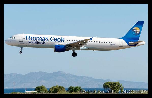 thomascookse's tweet photo. Airbus A321 http://t.co/c3bL01CtVl
