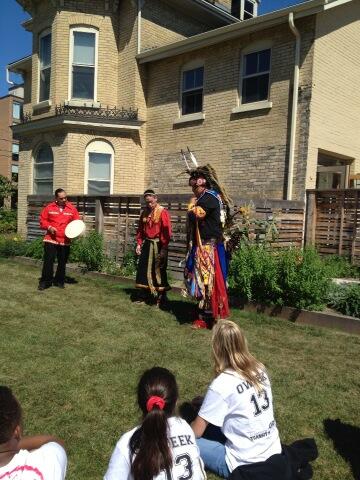 Orientation event at Laurier Brantford.