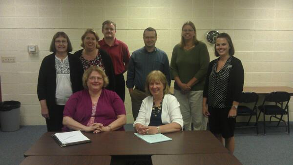 ecrlmn's tweet image. ECRL's Materials Management team met with Minitex director, Valerie Horton, earlier today. #mnlibraries