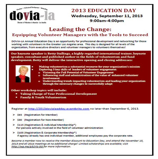 VolunteerLosAng's tweet photo. check out this @doviala event coming up! http://t.co/v1vgB7W7py