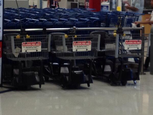 EmptySpoonful's tweet image. No, really, I PROMISE I can walk, I don't need an electric cart, thanks for your concern Mr.Greeter #bootproblems