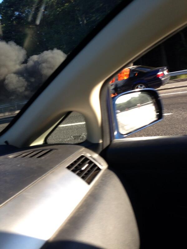 Zach_Watson18's tweet image. S'mores anyone? #CarFires