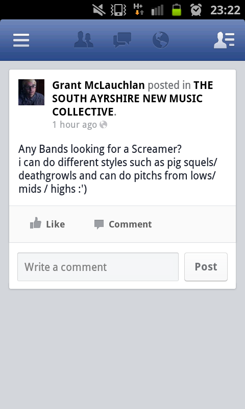 Absolute belter hahaha! 'pig sequels and deathgrowls' \m/