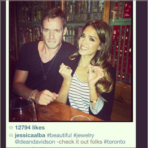 PhilbinTim's tweet photo. If it's good enough for Jessica Alba it's good enough for us! #DeanDavidsonJewelry http://t.co/zbiOm1IVbj
