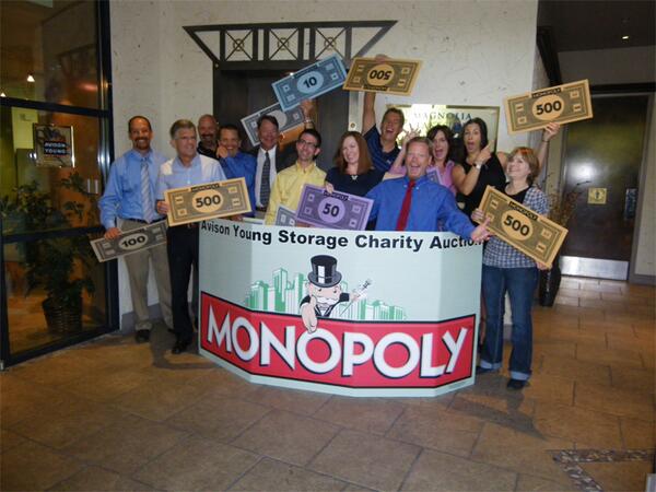 Healingmoves's tweet photo. The @AvisonYoungReno "Monopoly" themed storage unit is going to be amazing! Come bid on it at the Sept 14 fundraiser! http://t.co/Blt2lVzO8E