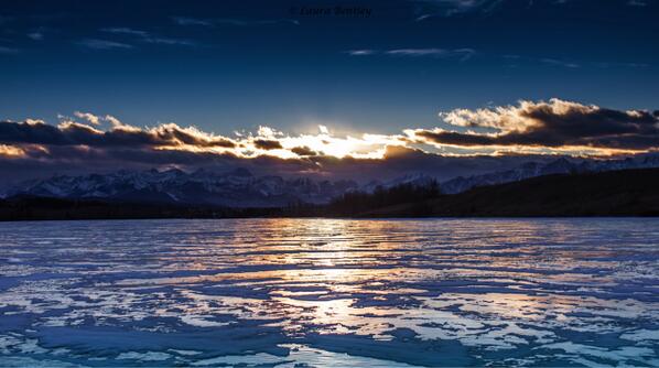#WinterLandscapes today special request!Had man from Ireland walk out 2 visit said What are you doing? #Sunset