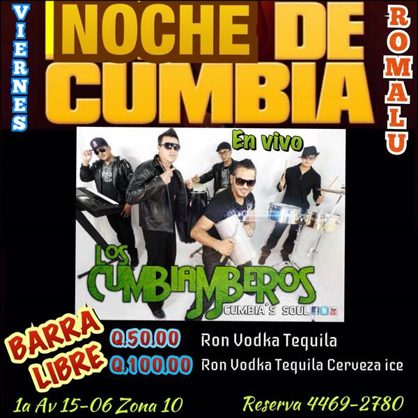 QBarPromociones's tweet photo. VIERNES TE ESPERAMOS http://t.co/cj2mbRHsbe