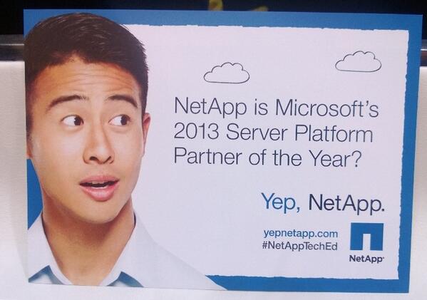 farhansattar's tweet image. That&apos;s no waffle! @NetAppANZ #auteched #NetAppTechEd