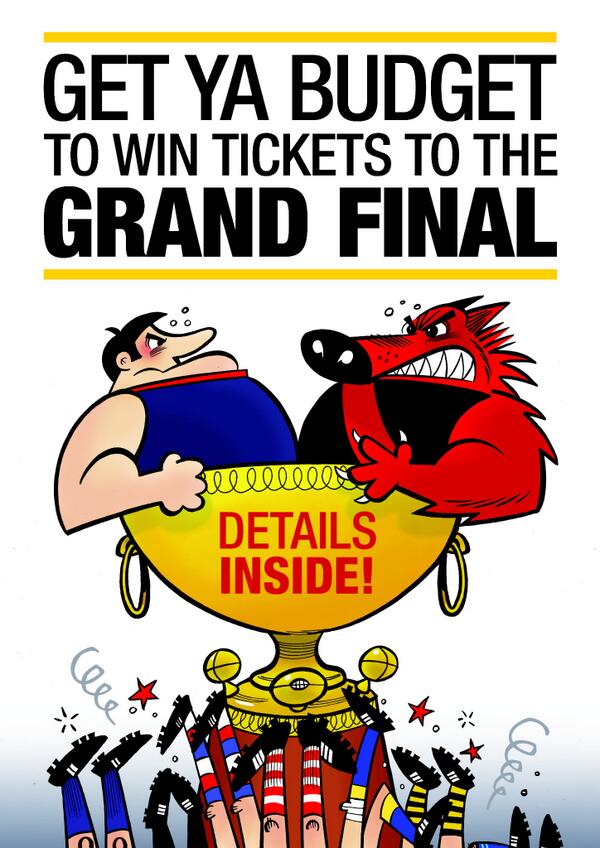 Buy the Footy Budget to win tickets to the Grand Final. Don't miss out!  <a href="/SANFLnews/">Please visit @SANFL</a>  #sanfl #sanflfinals #competition