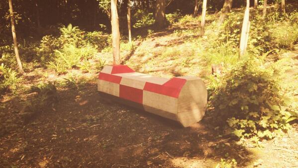 basemodeuk's tweet image. The &apos;evad&apos; #geometric #bench is in place!
The bench was made in memory of my father who had a love of paper folding.