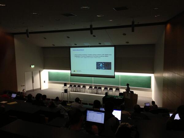 Vesa Välimäki gives third keynote on last day of <a href="/DAFxInfo/">DAFxInfo</a> #DAFx #DAFx13 Virtual Analogue Modelling