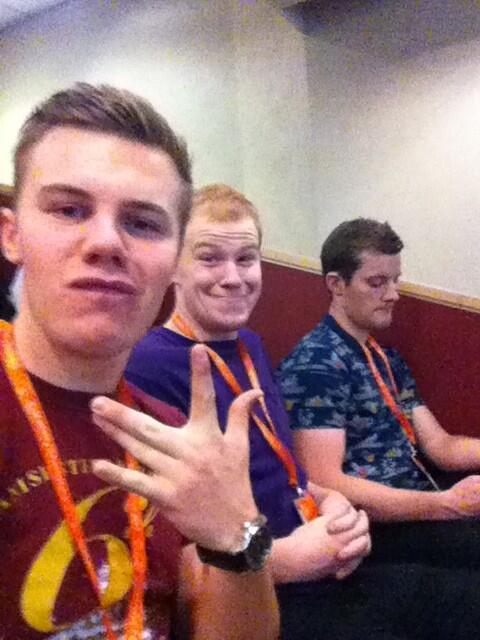 GenerationWilko's tweet photo. Going to work at #ggef 2013. #ballin #selfie #startup http://t.co/2v0UDDOB8C
