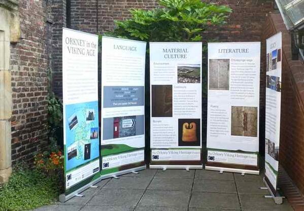 thulrbaker's tweet image. @OrkneyProject Another "on tour" photo - in Durham back in July at #IMRSConference