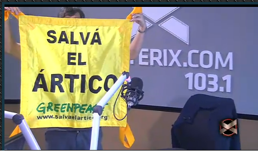 ipasebastian's tweet photo. Empezó! @Vorterix junto a @GreenpeaceArg http://t.co/ilG27uGFnW