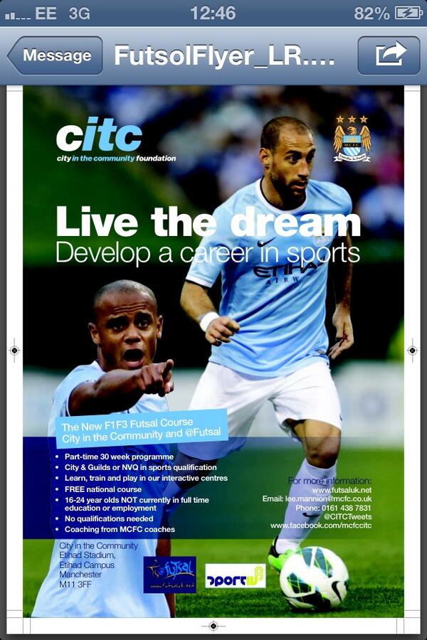 City in the Community tweet media