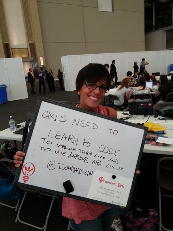 join_ef's tweet image. .@iolandaiacono says girls need to learn to code to improve their life #ineedtolearntocode #cpeurope #campuseros