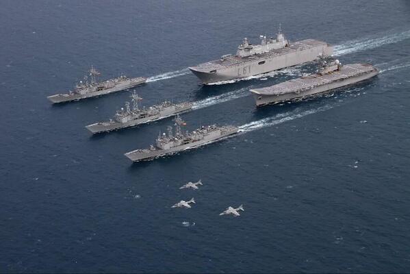 AEpatriota's tweet photo. Tener una buena armada no es una provocación para una guerra, sino una garantía para la paz. http://t.co/0BCeShwChp