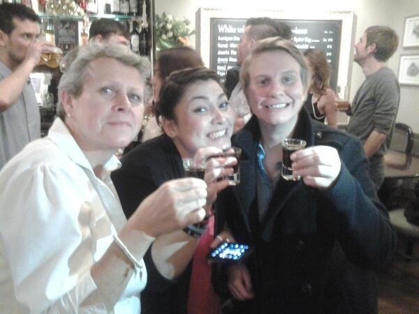YeOldeWatling's tweet photo. Christmas co ordinators welcoming Anna Marie! http://t.co/OMetby3tmN