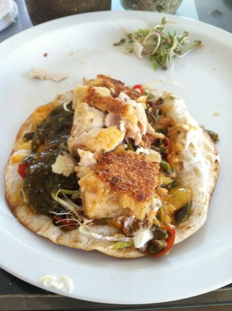 HotTemperSauce's tweet photo. #mahi #fish #taco #homemade #salsa #salsaverde from our #communitygarden #harvest #sprouts #tomatillos #sauce http://t.co/y0KQFGtbRh