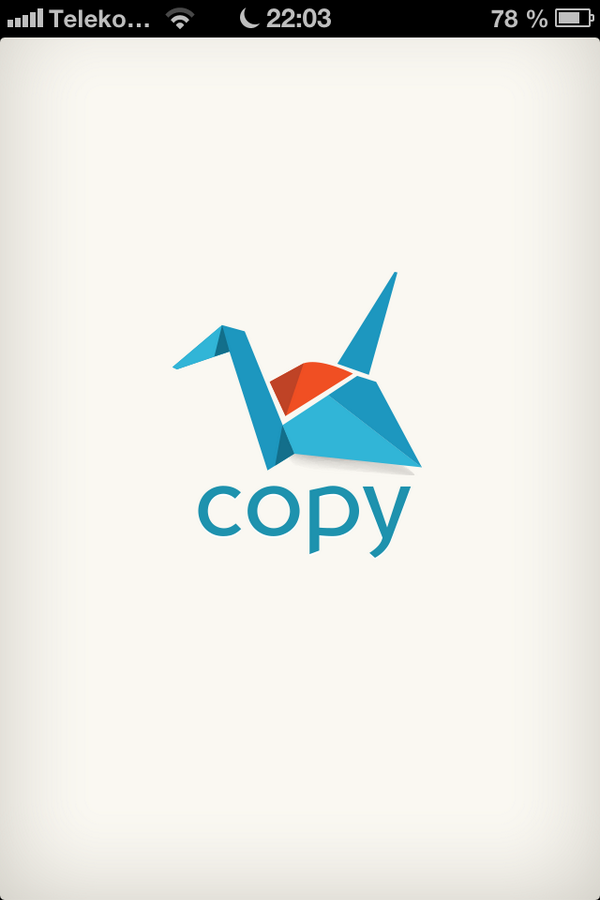 keyblog's tweet image. #copy hat nicht umsonst einen jet im icon. Ist tatsächlich um einiges schneller als #dropbox und #boxnet
