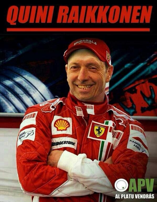 Gelu_Rodriguez's tweet photo. El auténtico campeón . Este sí que era un F1. #crack #leyenda http://t.co/UdsHR9C0hB