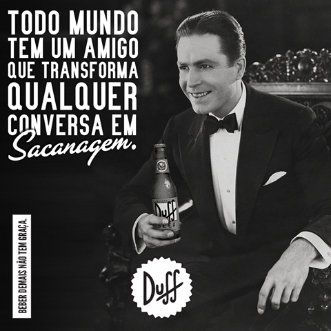 Cerveja Duff Brasil tweet media