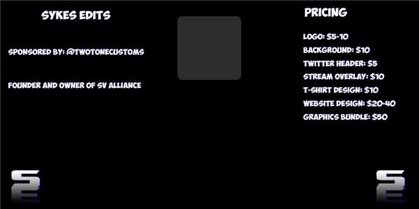 SykeEdits's tweet image. GFX GIVEAWAY! RT TO ENTER! MUST BE FOLLOWING ME! THE WINNER WILL WIN A FREE HEADER ANF WILL BE CHOSEN AT 800