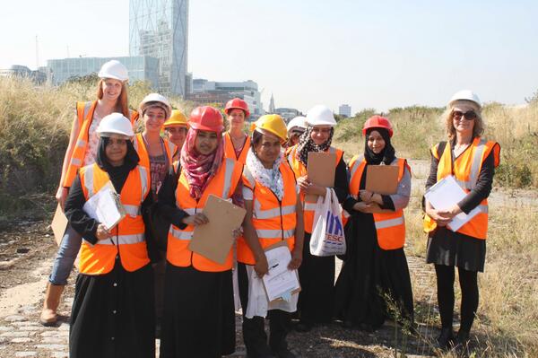 Thanks to those who attended this afternoon's Walk &amp; Talk around the site in the sunshine finishing up@spitz_cityfarm