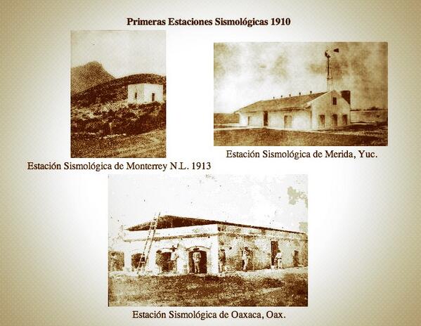 SEMAR_mx's tweet photo. #UnDíaComoHoy de 1910 nace el @SSNMexico que proporciona datos oportunos de sismos en México. Nuestro reconocimiento http://t.co/H2WGxH9k2W
