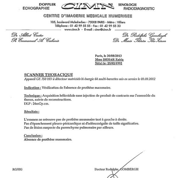 modèle de lettre à un chirurgien