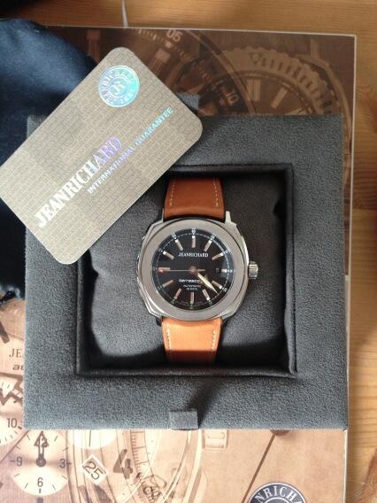_TheWatch's tweet photo. Hands on with the JeanRichard Terrascope today, it really is a lovely piece http://t.co/X5dYcJQbEQ