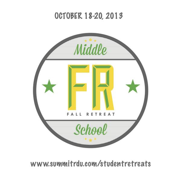 ElevateBCC's tweet photo. @SummitRDU 7th &amp; 8th grade students-don't miss out on Fall Retreat! Limited spots open- register today!. #MSFR13 http://t.co/OEY9OX5CeJ